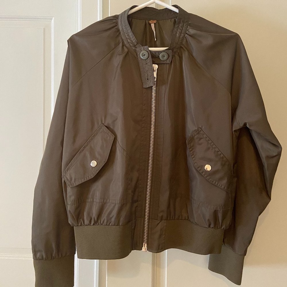 Free People Bomber Jacket